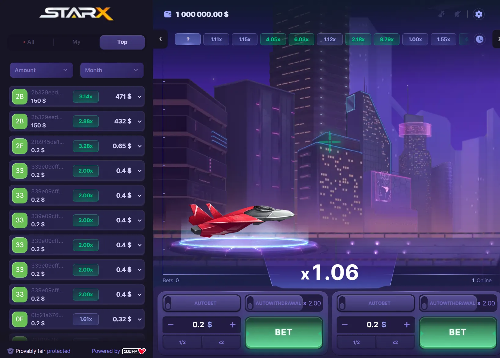 starx game